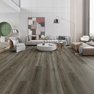 ELEME FLOORING 20 Mil x 7 in. W x 48 in. L Click Lock Waterproof Luxury Vinyl Plank Flooring CITY LIMITS SERIES (23.9 sqft/case)-01009 CONWAY PRO