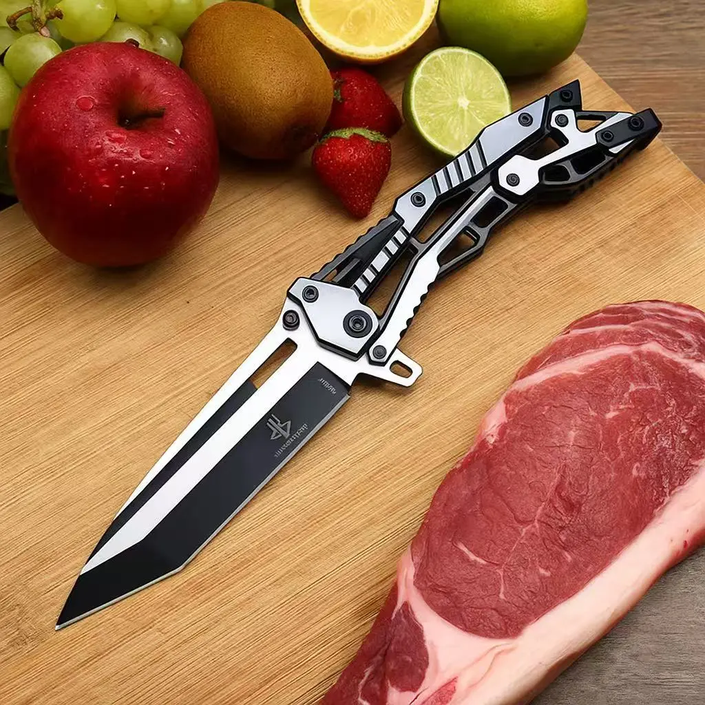 Professional Mechanical High Hardness Stainless Steel Kitchen Knife, Super Sharp Knives for Fruit Cutting & Meat Slicing, High Hardness Knives
