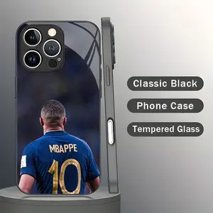 IPhone 16 Promax Mbappe phone case Phone Case Tempered Glass Anti Drop, Anti Sweat Suitable for iPhone 15 14 13 12 11 XS Phone Protection Case