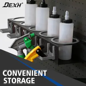 Car Spray Bottle Holder for Summer Gift  Wall Mounted Car Wax Bottle Storage Rack with Hooks  Multifunctional Car Accessories for Car Cleaning Kit  Car Storage Solutions