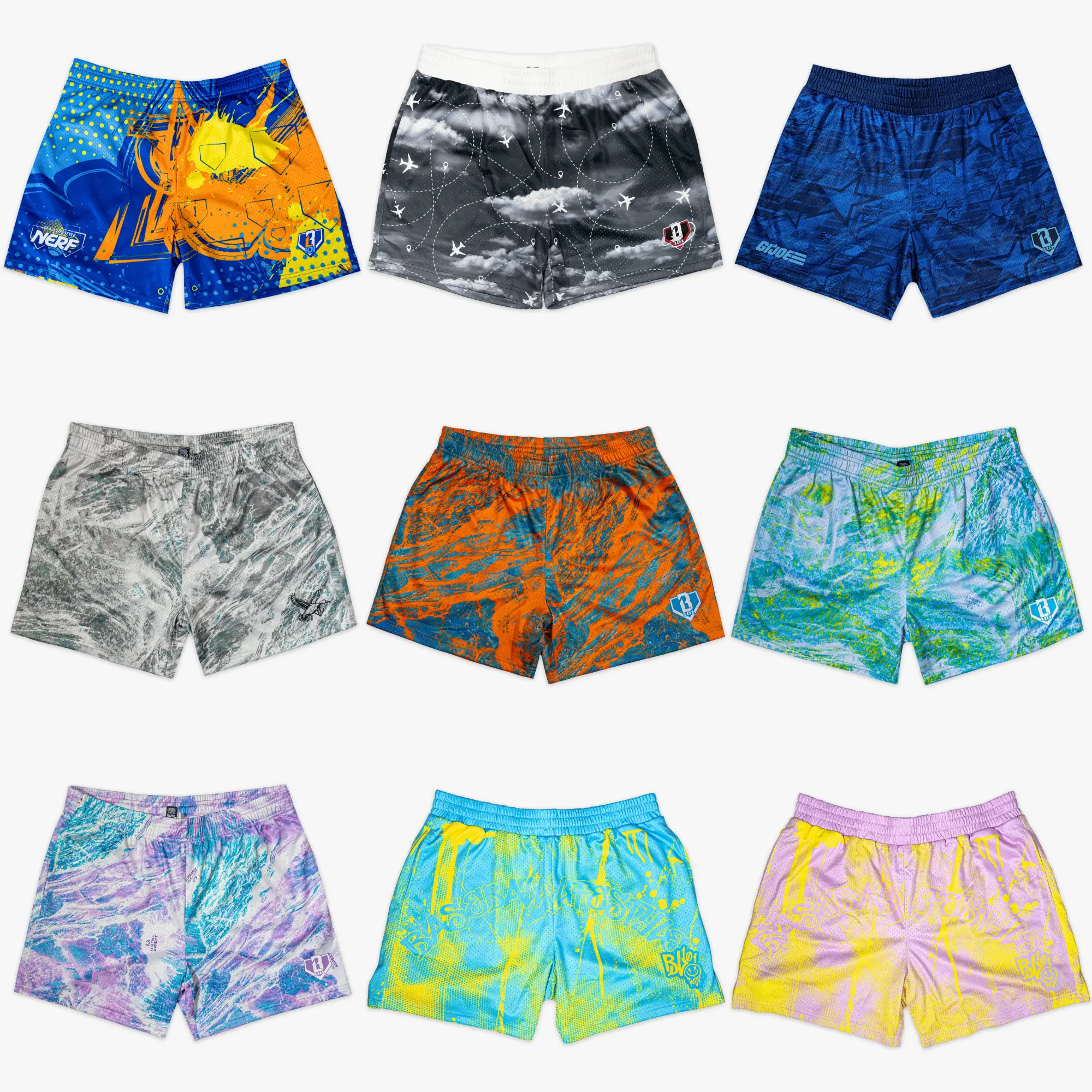 [ Back to School Sale - Baseball 101 Short ] Premium Printed Mesh Athletic Shorts – Lightweight Breathable Graphic Gym Collection for All Ages & Sizes