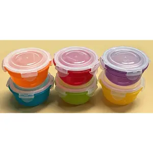 Lock & Lock 12pc Multi-Color Mini Bowl Storage Set with Lids from QVC