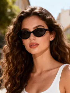 Unisex Y2K Trendy Fashion Glasses, Vintage Classic Style, Durable Streetwear Accessories, Casual Daily Wear, Party Gifts