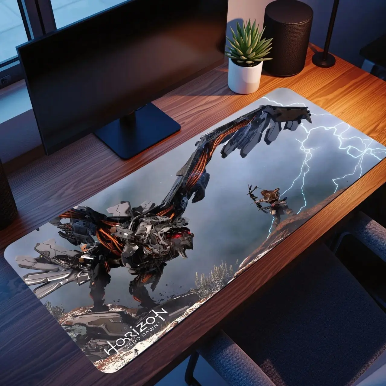 Horizon Zero Dawn Gaming Mouse Pad: Spill-Resistant Gift For Friends, Fans