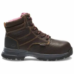Wolverine Womens Piper 6 Inch Electrical Hazard Composite Toe  Work/Duty - Brown