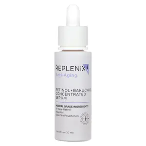 Replenix Anti-Aging, Retinol + Bakuchiol Concentrated Serum, 1 fl oz (30 ml)
