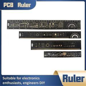 Multifunctional Pcb Ruler, Engineering Scale, 12.2inch/10.24inch/8.27inch/6.1inch, Ideal for Electronics Enthusiasts, Engineers, DIY Projects