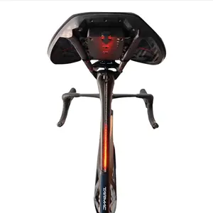 new road bike seatpost water drop taillight has ultra-long battery life, is waterproof, rechargeable, and has a variety of colors and light modes to choose from