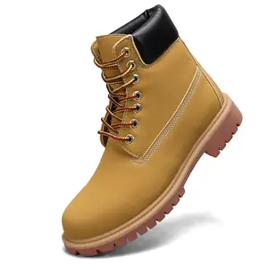 Unisex Waterproof work Boots Outdoor Trekking Camping Trail Walking Boots