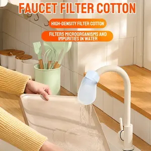 【FathersDayGift】50 PCS + 5 T-Shaped Ties Extra Large & Thick | Individually Wrapped--Universal Faucet Filter BagEffective filtration for tap water and spring water, removes rust and various impurities