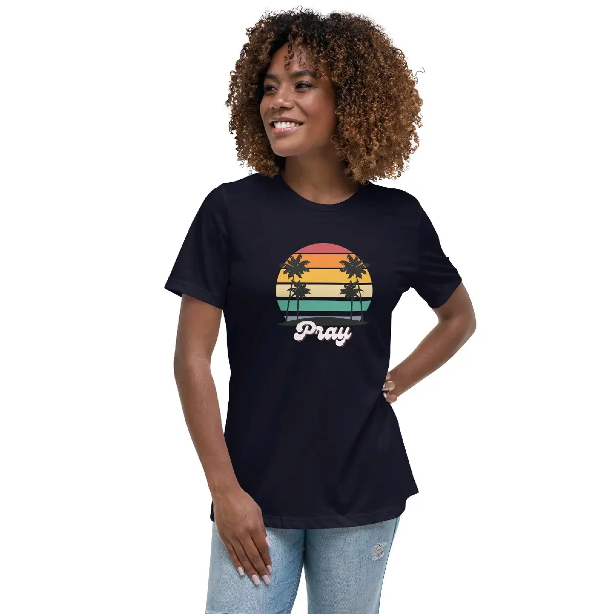 Pray T Shirt Casual
