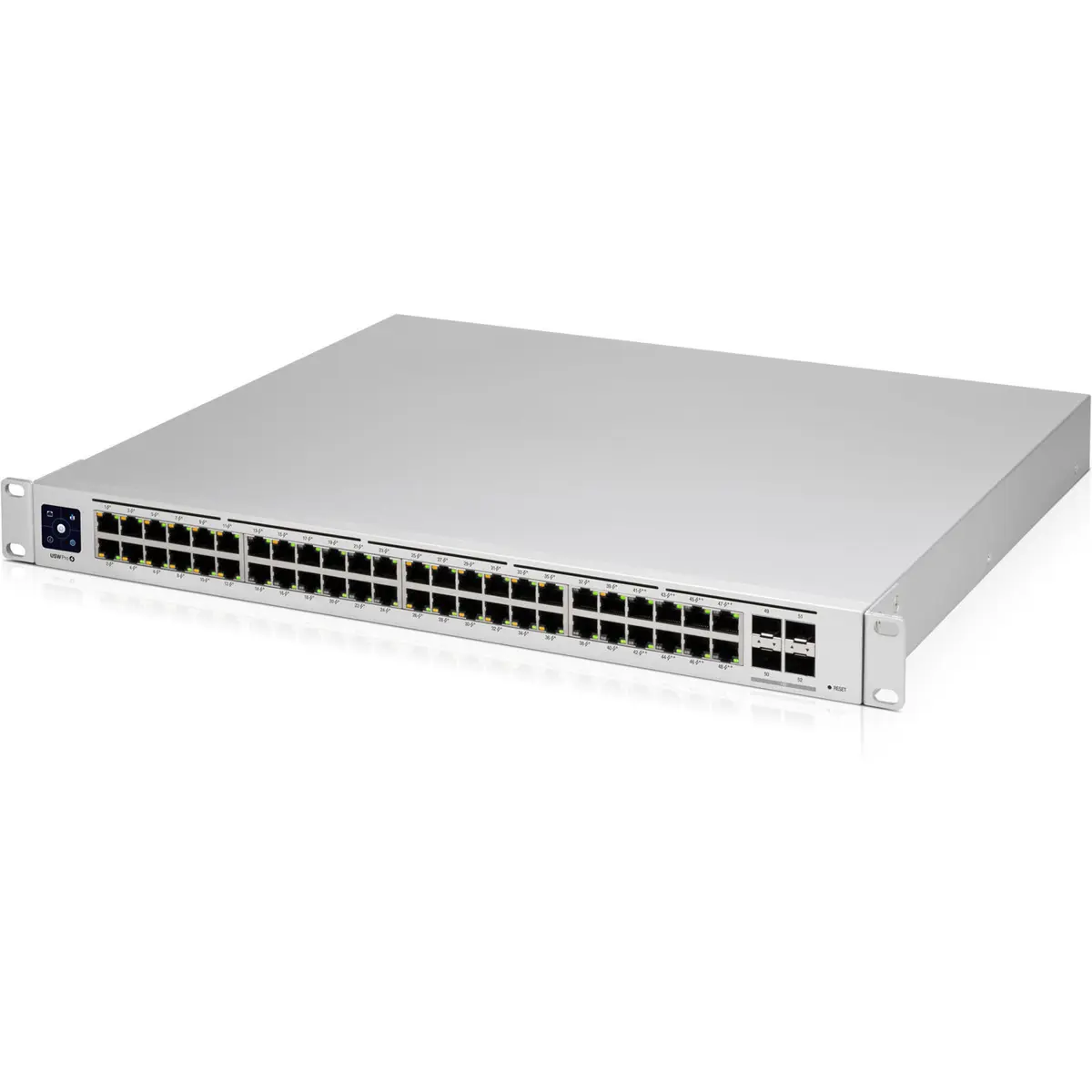 Ubiquiti Networks UniFi USW-PRO-48-POE Gen 2 Rack Mount Managed 48-Port Gigabit Layer 3 Switch with SFP+, for Enterprise Users, Supports Unifi Devices & PoE, Poe Support