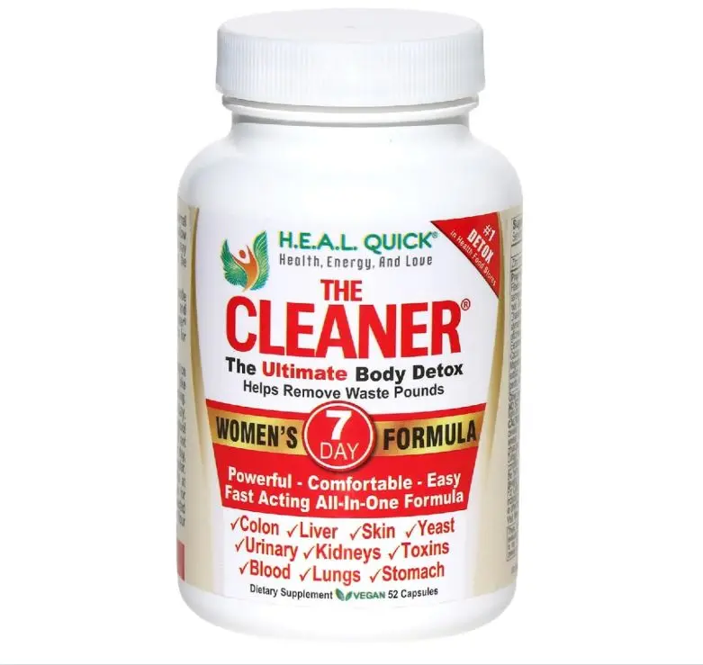 Century Systems The Cleaner Detox, Powerful 7-Day Complete Internal Cleansing Formula for Women, Support Digestive Health, 52 Vegetarian Capsules