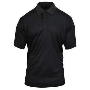 Performance Polo Shirt – 100% Polyester Casual Breathable Fabric Menswear