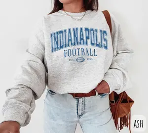 Vintage Indianapolis Football Sweatshirt, Colts Crewneck, Game Day Pullover, Colts Football Shirt
