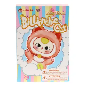 Baby Three Billionaires Cat Series Plush Dolls, Blind Box