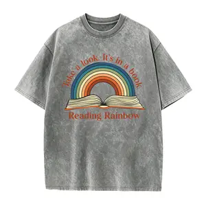 Take a Look it's in a Book Shirt, Retro Reading Shirt, Rainbow Books Shirt, Gift for Book Lover, Reading Shirt, Teacher Shirt, Library Shirt