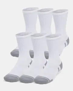Under Armour Performance Tech™ Unisex 6-Pack Crew Socks