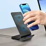 20W Fast Wireless Charger Station for Samsung Galaxy S26/S25/S24/S23/S22/Note 20/10 & Phone Wireless Charging Stand for iPhone 18/17/16/15/14/13/12//11/XR/XS/8