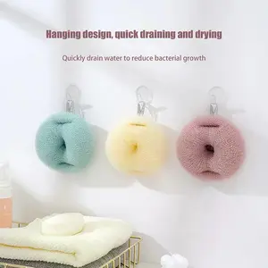 Japanese-Style Massage Bath Ball Bath Scrubber Back Scrub Towel Painless Bathing Experience
