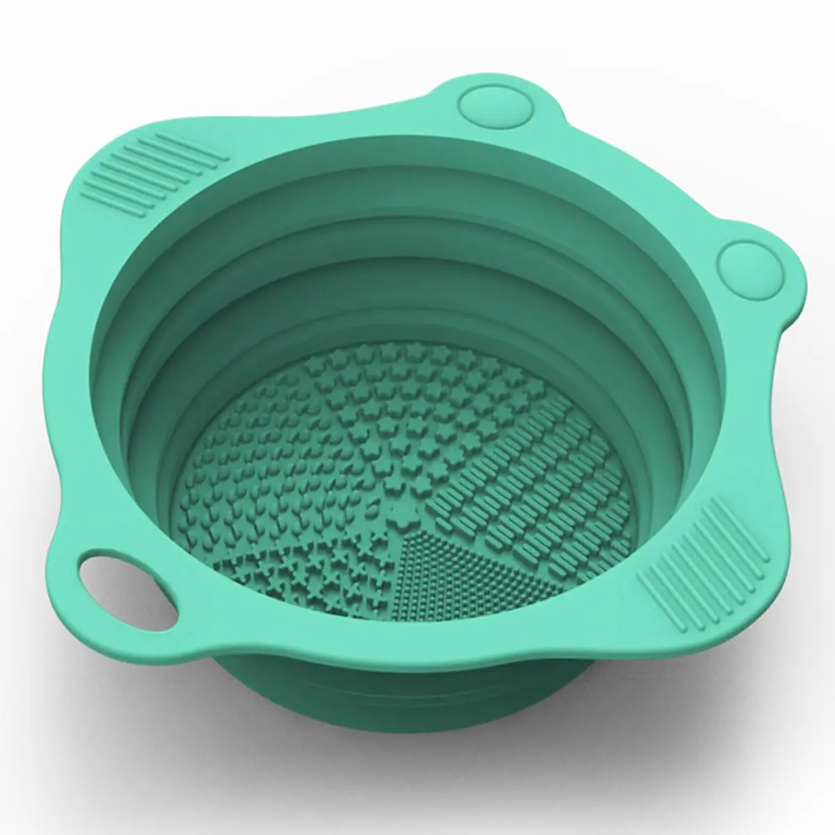Silicone Makeup Brush Cleaner Portable Washing Tool with Brush Scrubber Bowl for Cosmetic Use High-Quality Silicone Material Compact Size Easy Carry