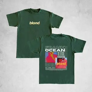 Frank Ocean BLOND Short Sleeve Shirt, Blond Album, Frank Ocean Blond Album Cover Tee, Vintage Style Tee, Blonded, gift, Unisex Shirt Gift for her, Gif for him