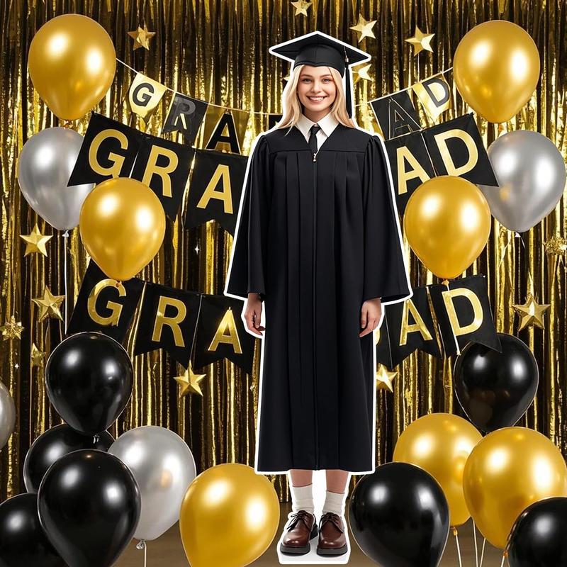 Custom Life Size Cardboard Cutout - Made in USA - Personalized Photo Standee for Wedding, Graduation & Party