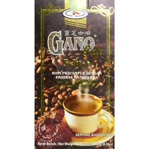 Gano Excel 3-in-1 Gano Coffee with Ganoderma Mushroom – Instant Coffee Blend, Rich Aroma & Smooth Taste, Traditional Herbal Coffee Experience
