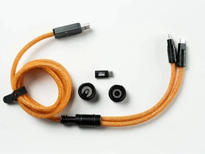 Convenient Split Design – One cable, two connections. Perfect for combos like a magnetic keyboard + wireless mouse receiver, audio DACs, split keyboards, and more