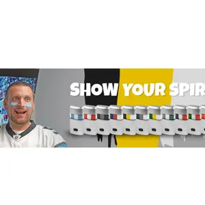 World Cup Flag Body Face Paint Cream, Patriotic Makeup for Events & Celebrations, Easy Apply Colorful Paste for Fans