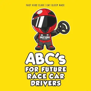 Racing Theme Abc Learning Notebook, Colorful Practice Book for Kids, Preschool Alphabet Tool, Enhance Letter Learning and Racing Interest, Fun Educational Tool, Preschool Learning Materials