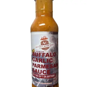 Detroit Wing Spot Garlic Parmesan Sauce.