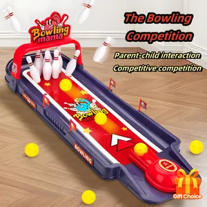 Decompress Youngsters' Bowling Battle Game - Interactive Family Fun, Indoor Sports Simulation Toy for Boys & Girls, Perfect Birthday or Holiday Gift