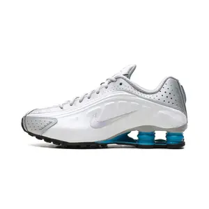 Shox R4 "Metallic Silver White Blue Lagoon" HQ1988 005