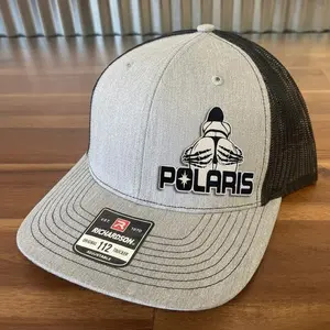 Polaris Patch Snapback Hat – Custom Cap, Bold Skeleton Rider Design, Unisex Streetwear Trucker Hat