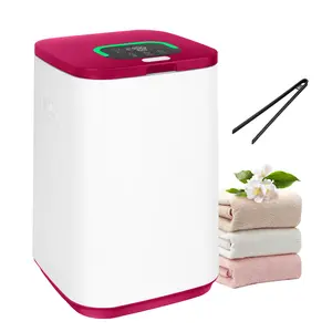Square towel warmer bucket, with three heating adjustment levels, supports delayed heating, equipped with an LED intelligent display, 23L large capacity, suitable for family bathrooms, bedrooms, spas and other scenarios.