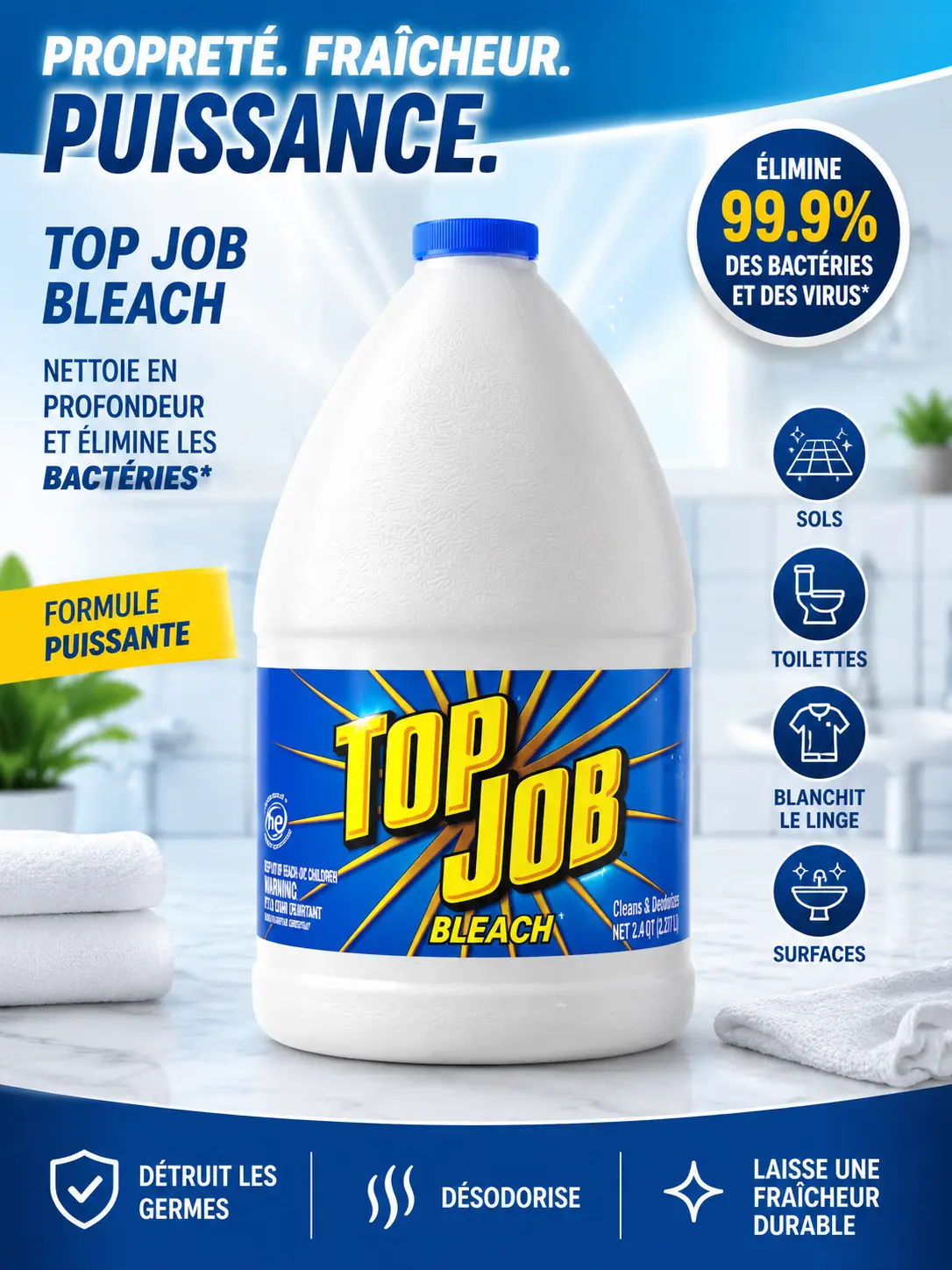 TOP JOB BLEACH TOP JOB BLEACH
