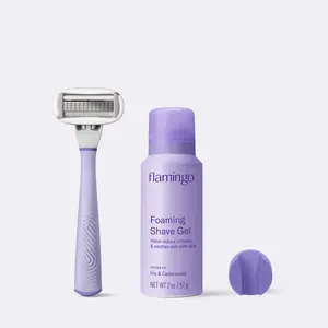 [Limit Edition]Shave & Dermaplane Starter Set, Shaving KIt,Five-Blade Cartridge