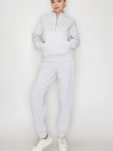 Quarter Zip Jacket & Sweatpants Set