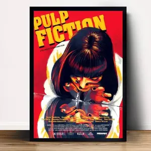 Pulp Fiction movie Poster Canvas Wall Art Home Decor (No Frame)