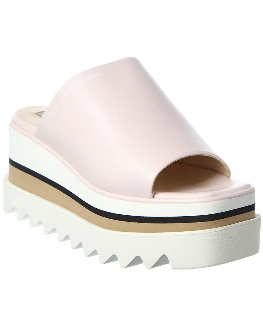 Stella McCartney Logo Wedge Sandal
