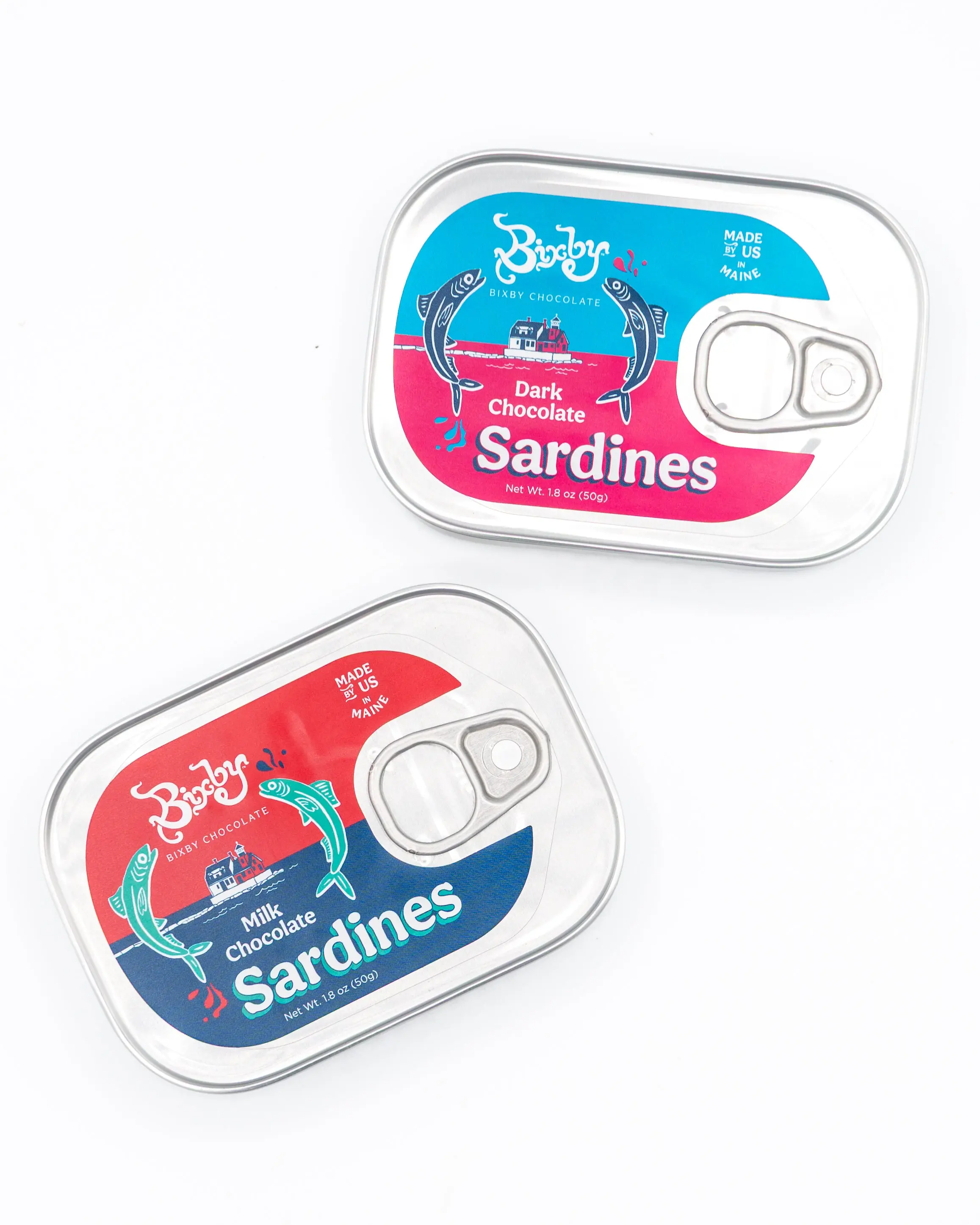 Chocolate Sardines, Tinned