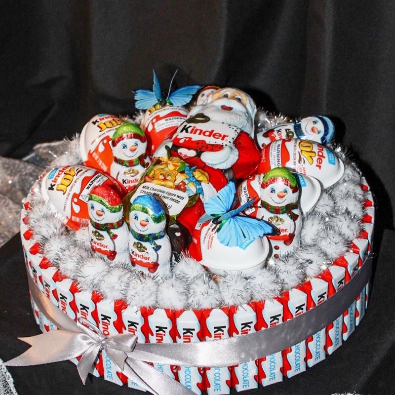 Kinder Snack Bonbon DessertKinder Chocolate Santa New Year & Christmas Gift for Kids Festive Sweet Treat