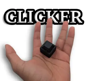 Noodle Prints - 1 Key Fidget Clicker for Stress Relief