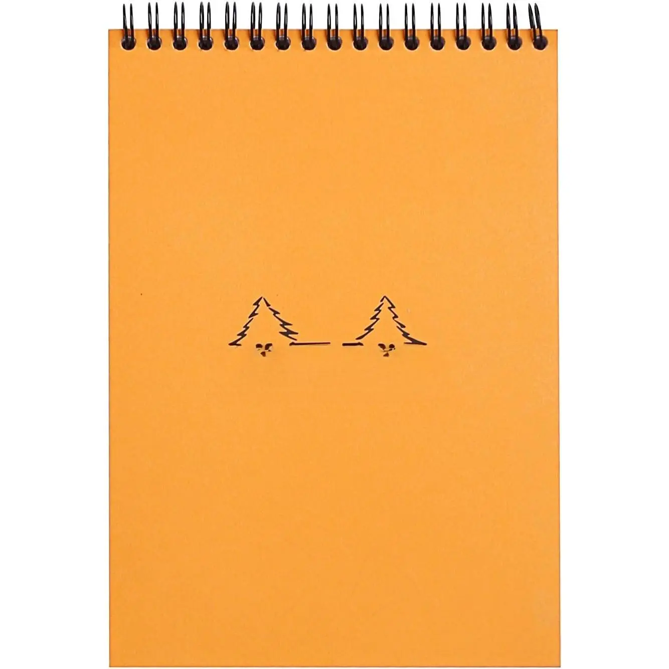 Wirebound Notepad, A5, Lined - Orange