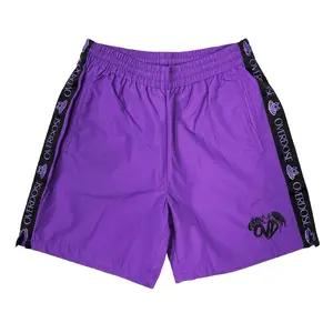 "NYLON SHORTS - PURPLE"