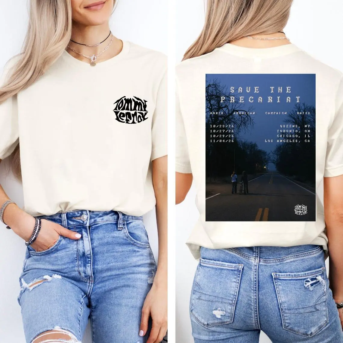 Tommy Lefroy The Precariat Tour 2026 Vintage Graphic T-Shirt, Indie Pop Concert Tee, Music Fan Shirt, Retro Gift T080641