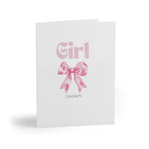 Girl Congrats Card