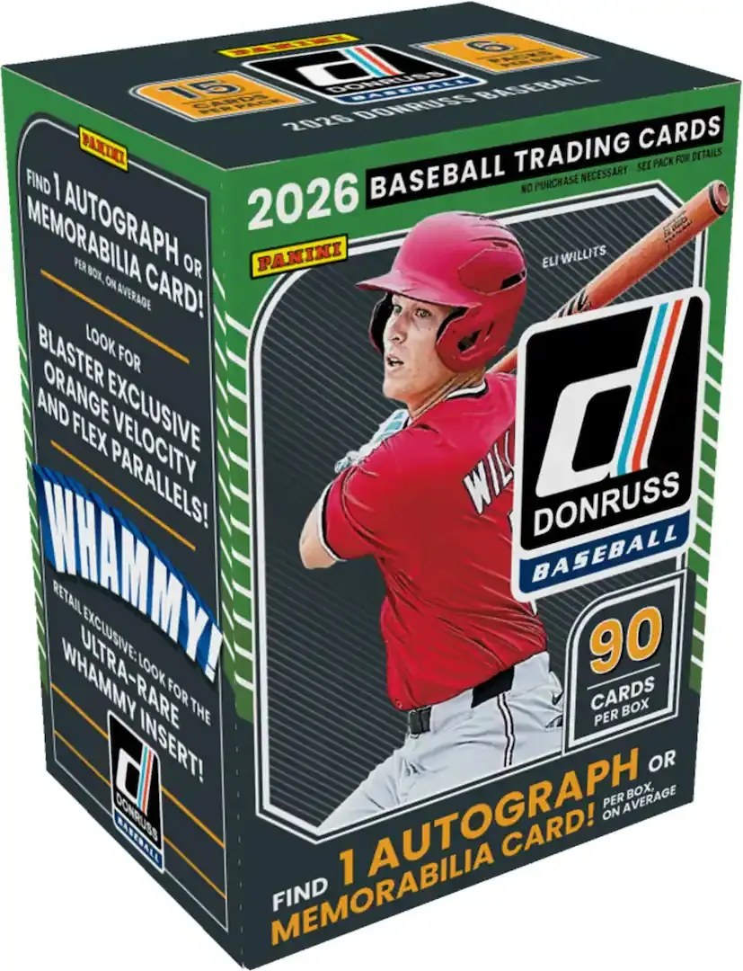 2026 Donruss Baseball Value Box 2026 Donruss Baseball Value Box