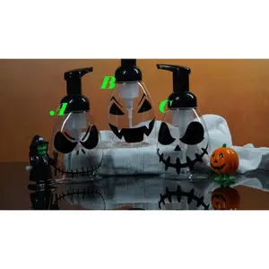 Halloween Soap Dispenser Filled with Your Choice of Scented Handmade Foaming Soap